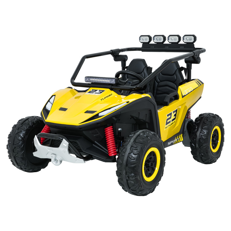 Elektrické autíčko Buggy Turbo 4x4, 24V - žlté
